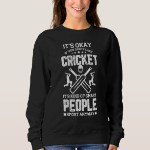 Sweatshirt Graphique Sport Joueur Smart Cricket