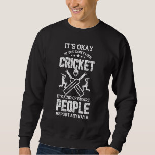 Sweatshirt Graphique Sport Joueur Smart Cricket