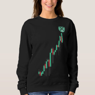 Sweatshirt Graphique Stock vintage Réplique La Pièce Xrp Sur
