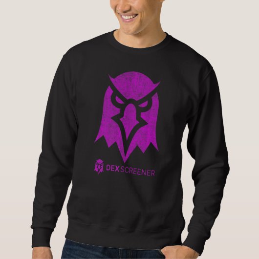 Sweatshirt Graphiques de prix de crypto temps réel DEX Screen (Devant)