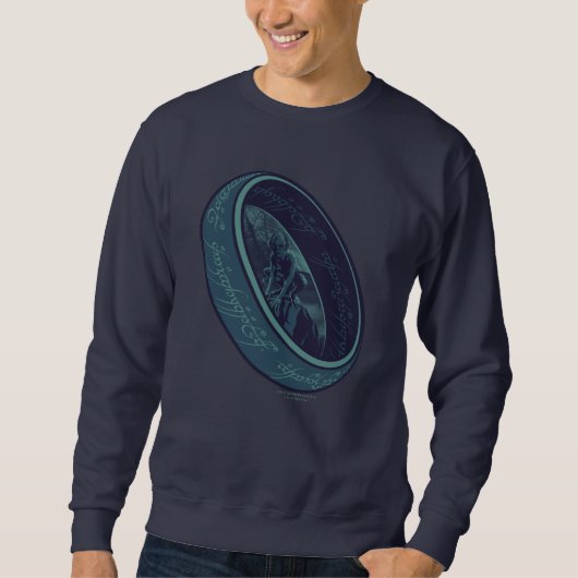 Sweatshirt Graphisme de l'ANNEAU UNIQUE™ GOLLUM™ (Devant)