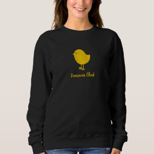 Sweatshirt Graphisme Poussin Dominos
