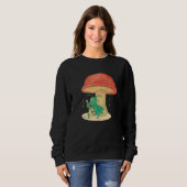 Sweatshirt Grasshopper Playing Banjo Bug Instrument Music Fun (Devant entier)