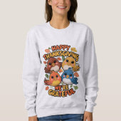 Sweatshirt Gratitude Flies (Devant)