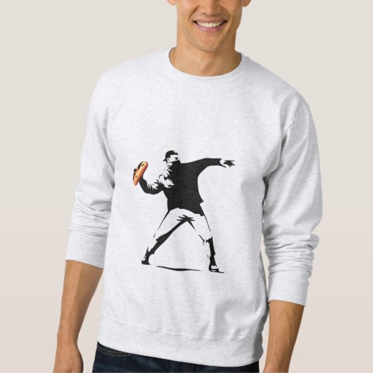 Sweatshirt Gratuit Guy sandwich de D.C. – Protestation d'art (Devant)