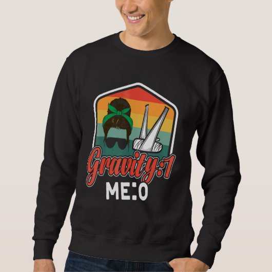 Sweatshirt Gravité 1 Moi 0 Fracture du bras 8 (Devant)