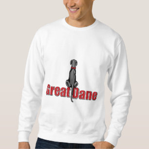 Sweatshirt Great Dane Sit Black UC