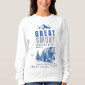 Sweatshirt Great Smoky Mountains National Park  (Devant)