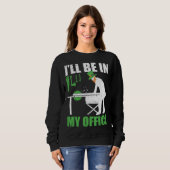 Sweatshirt Green St Patricks Day Woodworking Woodworker (Devant entier)