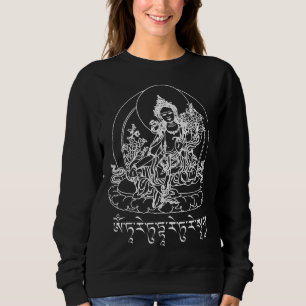 Sweatshirt Green Tara Mantra Bouddha Bouddhisme tibétain Vajr