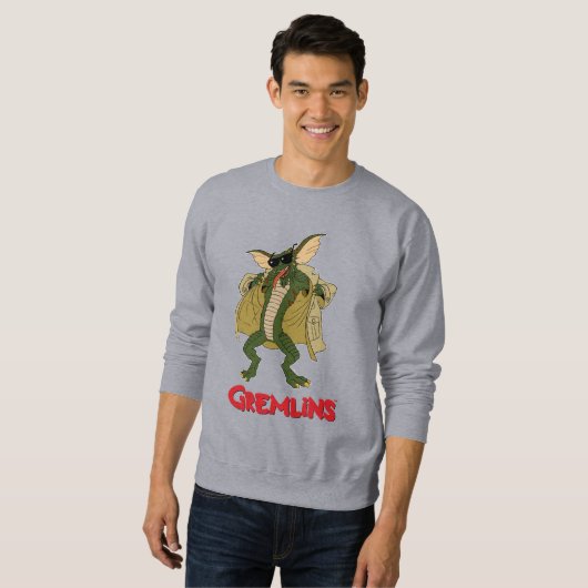 Sweatshirt Gremlins | Cachet à tranchée Flash (Devant entier)