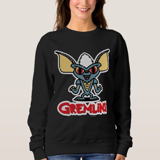 Sweatshirt Gremlins | Caractère comique de bande passante (Devant)