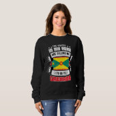 Sweatshirt Grenade dans ma tête (Devant entier)