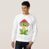 Sweatshirt Grenouille au champignon (Devant entier)