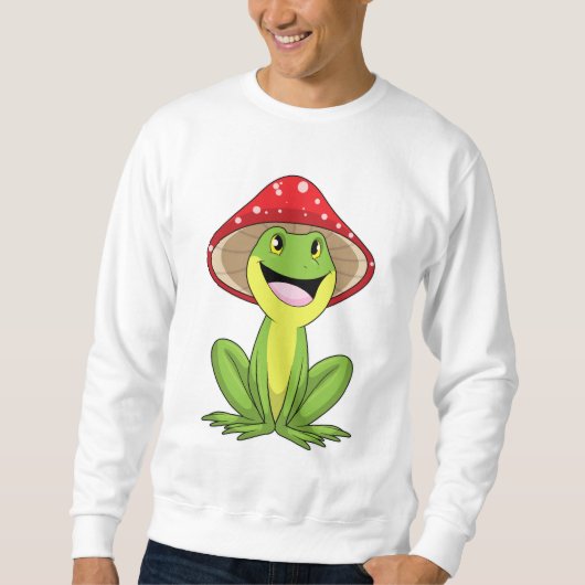 Sweatshirt Grenouille au champignon (Devant)