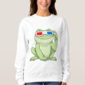 Sweatshirt Grenouille Glasses (Devant)