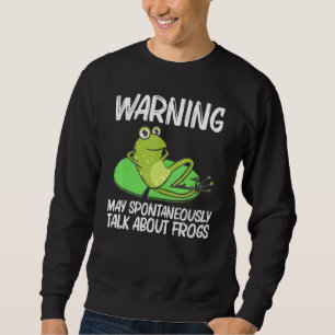 Sweatshirt Grenouille Pour Hommes Femme Mignonne Tadpole Taur