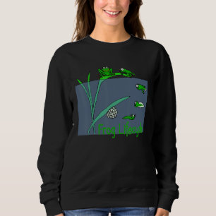 Sweatshirt Grenouille Tadpole Lifecycle Frog pour les enfants