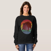 Sweatshirt Grenouille vintage (Devant entier)