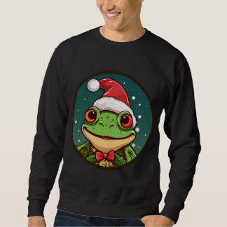 Sweatshirt Grenouilles Noël