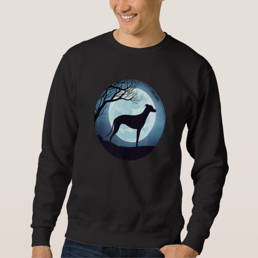 Sweatshirt Greyhound Windhound Retro 21 (Devant)