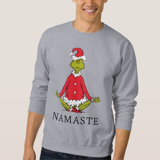 Sweatshirt Grille | Namaste Santa Claus (Devant)