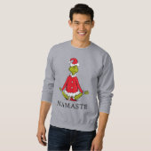 Sweatshirt Grille | Namaste Santa Claus (Devant entier)
