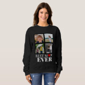 Sweatshirt Grille photo personnalisable Conception simple (Devant entier)