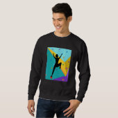 Sweatshirt Grimpeur Grimpeur Grimpeur Coloré (Devant entier)
