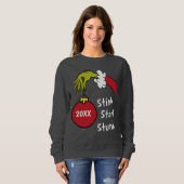 Sweatshirt Grinch | Ça pue Ça schlingue Ça croupit (Devant entier)