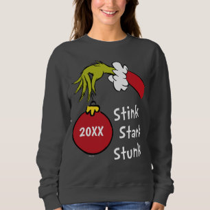 Sweatshirt Grinch Ça pue Ça schlingue Ça croupit