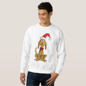 Sweatshirt Grinch classique | Max - Santa Hat (Devant entier)