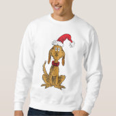 Sweatshirt Grinch classique | Max - Santa Hat (Devant)