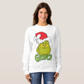 Sweatshirt Grinch Classique | Méchant ou Gentil (Devant entier)