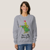 Sweatshirt Grinch classique | Naughty (Devant entier)