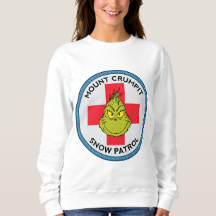 Sweatshirt Grinch Patrouille de neige du mont Crumpit