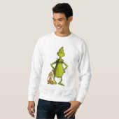 Sweatshirt Grinch | posture de Max et Grinch (Devant entier)