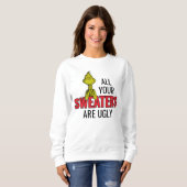 Sweatshirt Grinch | Tous tes pulls sont moches (Devant entier)