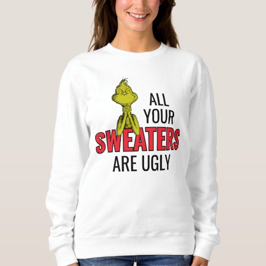 Sweatshirt Grinch | Tous vos pulls sont laids (Devant)
