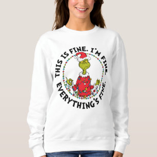 Sweatshirt Grinch Tout va bien