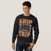 Sweatshirt Grip Et Trip Arm Lutte Arm Fans Lutte (Devant entier)