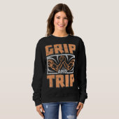Sweatshirt Grip Et Trip Arm Lutte Arm Fans Lutte (Devant entier)