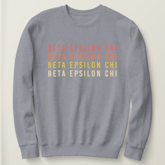 Sweatshirt gris-foncé de bex (Design devant)