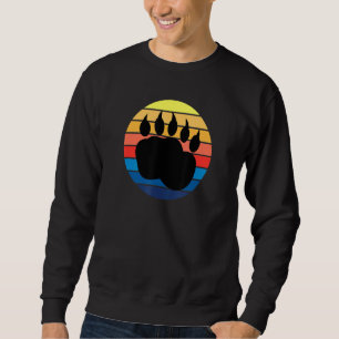 Sweatshirt Grizzly Oear Paw Bear Claw