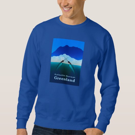 Sweatshirt Groenland - Narwhal (Devant)