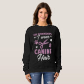 Sweatshirt Grooming Chien Groomer Animaux De Compagnie Les Jo (Devant entier)