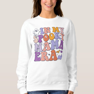 Sweatshirt Groovy Halloween In My Spooky Mama Era Sweater