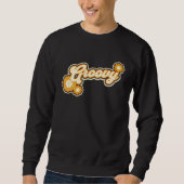 Sweatshirt Groovy Retro 1970s Style (Devant)