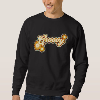 Sweatshirt Groovy Retro 1970s Style