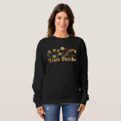 Sweatshirt Groovy STEM Teacher Flowers Proud Stem Teacher  1 (Devant entier)